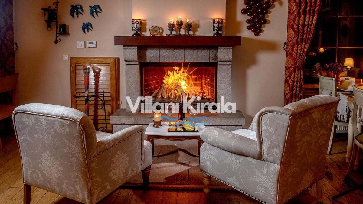 Şömineli Kiralık Villalar | Sıcak ve Konforlu Tatil - Villanı Kirala
